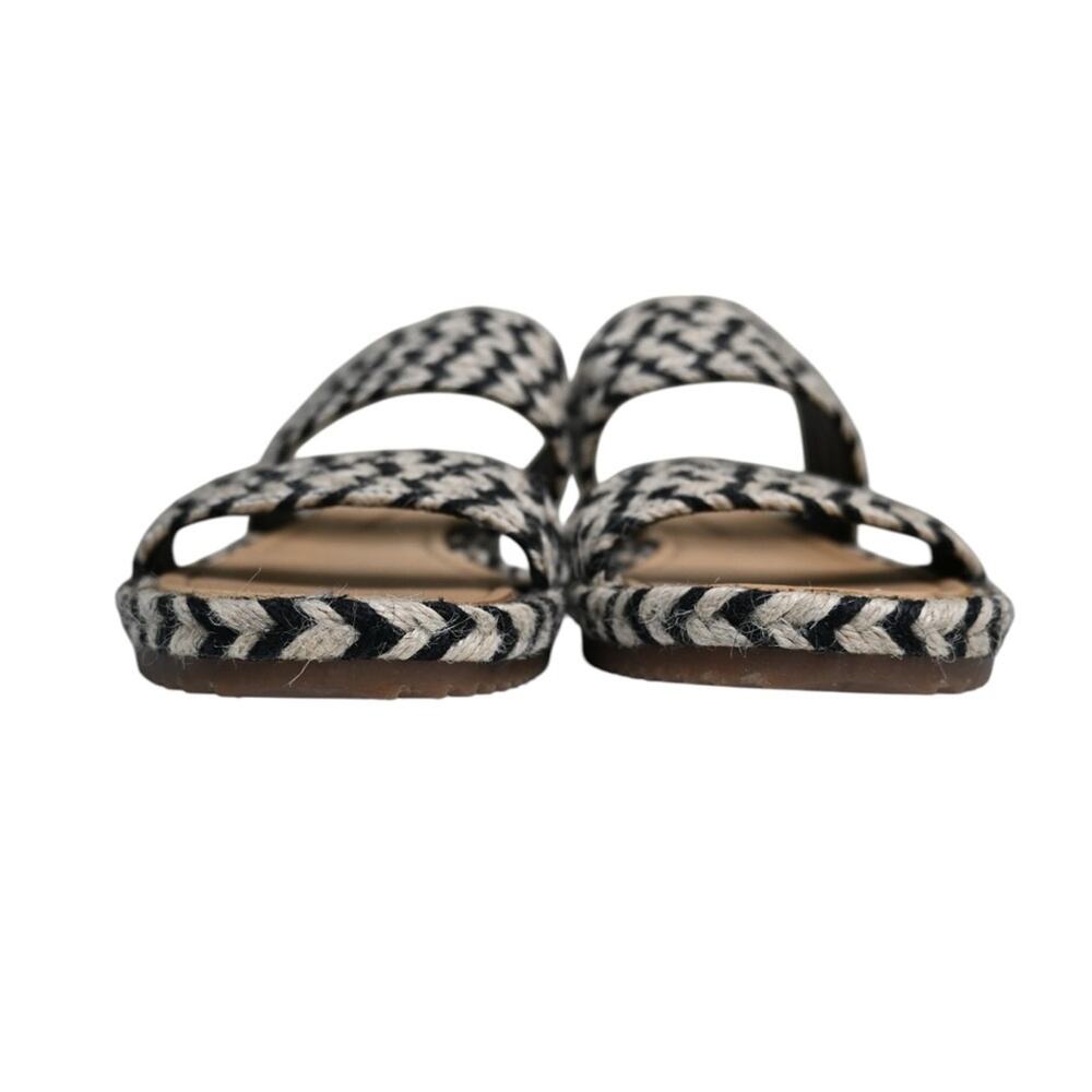 Lucky Brand Womens 6.5 Decime Two Band Jute Slide Sandal - Picture 5 of 11